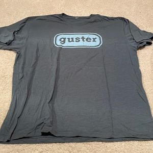 Guster logo t-shirt, light blue, men’s XXL